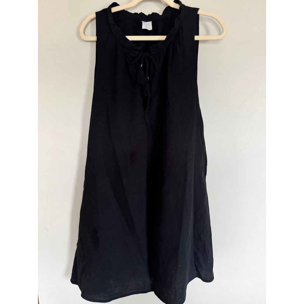 Kona Sol Muslin Swim Cover up with tassel details